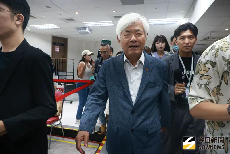 ▲中選會主委李進勇針對7月26日罷免投開票相關問題進行訪問。（圖／記者葉政勳攝 ,2025.07.16）