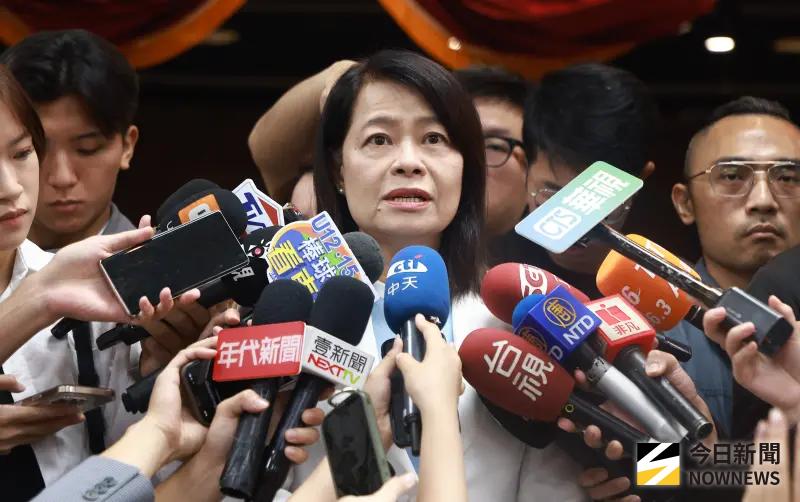 ▲國民黨立委許宇甄表示，通篇充斥文青式宣傳與歌功頌德。（圖／記者葉政勳攝）