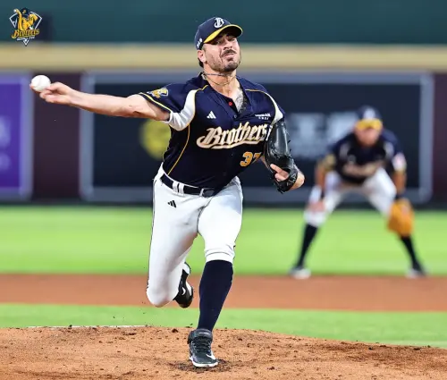 ▲黃博多先發主投6局雖然被敲8安打，但仍力保不失分，順利收下本季第8勝。（圖／中信兄弟提供）