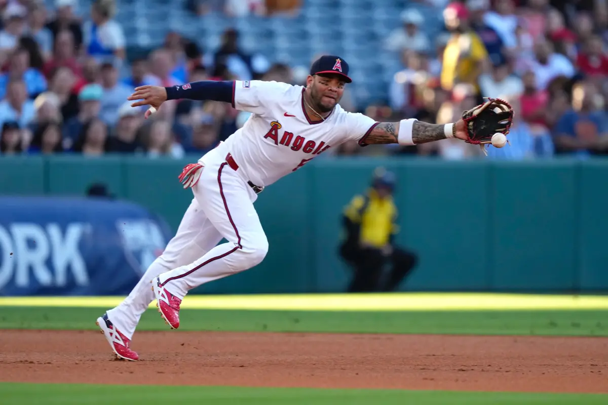 ▲近期古巴記者Francys Romero在社群平台上報導，本季效力洛杉磯天使的古巴三壘手Yoan Moncada傳出洋基有興趣網羅，期待能補上角落內野的深度。（圖／美聯社／）