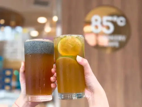 ▲85度C周末「第二杯半價」大暑優惠。（圖／85度C提供）