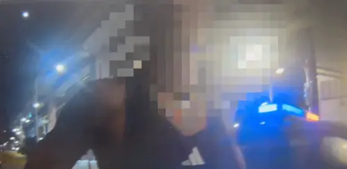 ▲楊姓男子酒測值0.21，警方以公共危險罪偵辦。（圖／警方提供）