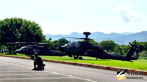 ▲陸航601旅透過實地模擬野戰環境下的緊急整補作業。（圖／記者莊全成攝，2025.07.17）