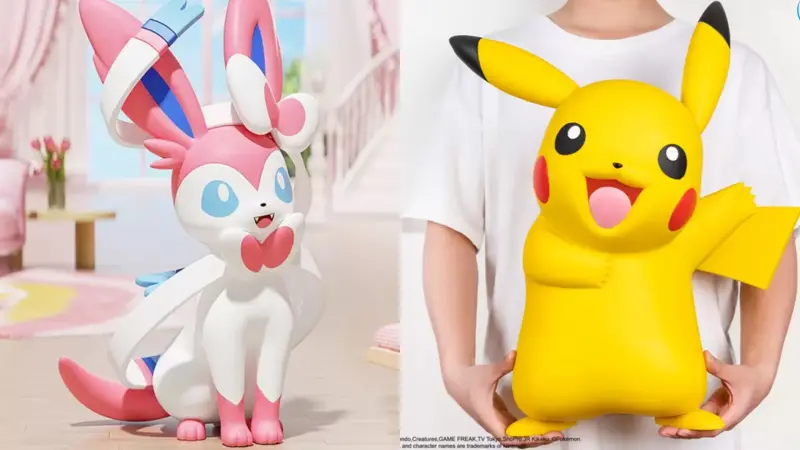 ▲台灣好市多近期突然開賣《寶可夢》系列大尺寸模型，人氣超夯的皮卡丘、仙子伊布、耿鬼、小火龍以及妙蛙種子在各地賣場現身。（圖／翻攝好市多官網）