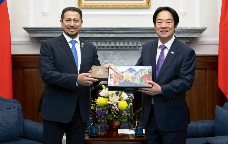 ▲總統賴清德今接見瓜地馬拉共和國國會議長羅慕斯。（圖／總統府提供）