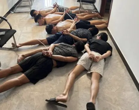 ▲柬埔寨詐騙猖獗，外界懷疑是洪森家族在背後給予保護傘。圖為柬埔寨警方掃蕩詐團資料照。（圖／翻攝自柬埔寨警察局臉書）