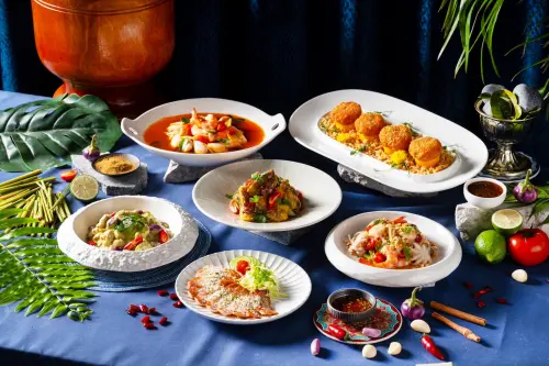 ▲遠雄悅來大飯店「瀾海盛夏・泰饗時光」熱情登場，攜手泰菜天后許雪莉推出泰國美食節。（圖／遠雄悅來大飯店）