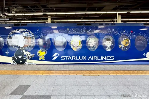 ▲前往大阪的朋友，也千萬別錯過星宇航空與南海電鐵推出的星宇航空SNOOPY主題塗裝特急列車「Rapi:t」。（圖／星宇航空提供）