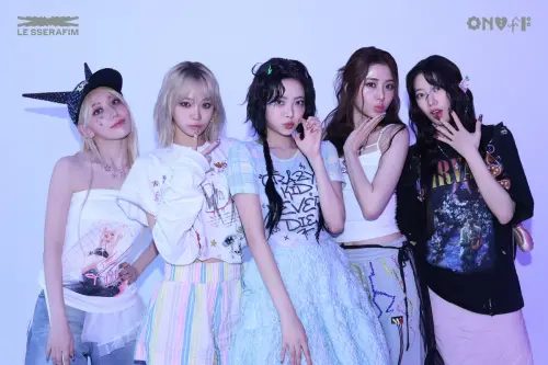 ▲LE SSERAFIM以五人體制活動中。（圖／LE SSERAFIM X）