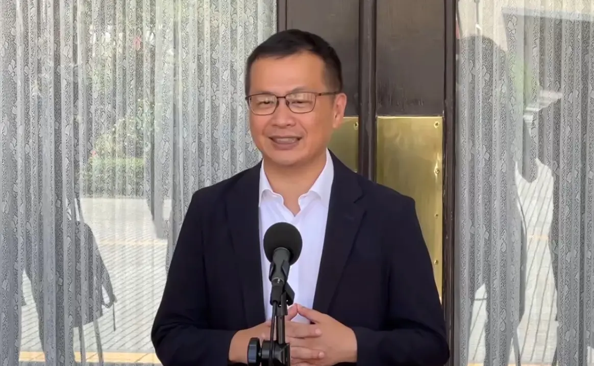 ▲國民黨立委羅智強說，他真的很感動。（圖／翻攝畫面）