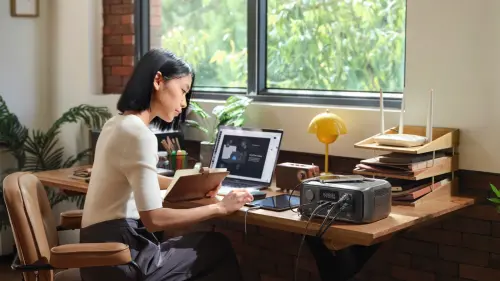 ▲《EcoFlow》產品具備 UPS 不斷電系統功能，能在停電瞬間無縫切換供電，提供全方位電力保障。（圖／翻攝畫面） 