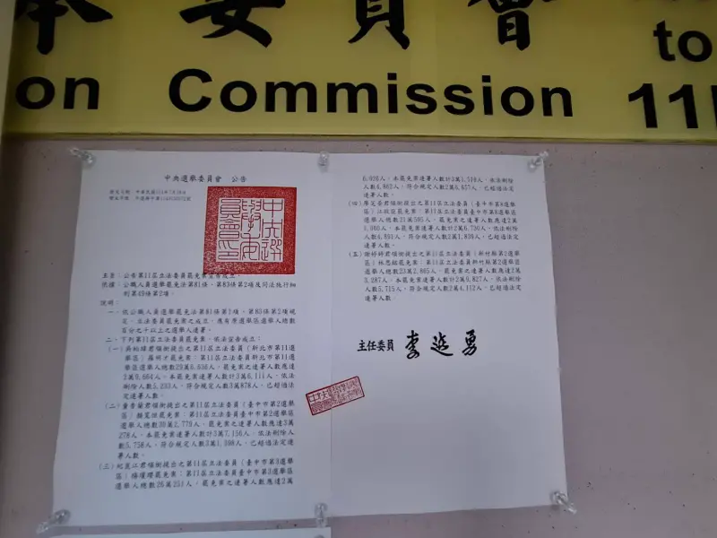 ▲中選會今天下午召開委員會審定第二波罷免案，羅明才、顏寬恒、楊瓊瓔、江啟臣、林思銘等5件全數成案。（圖／中選會提供）