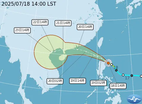 薇帕颱風最猛時間到！海警範圍又擴大了　劇烈風雨「不只在東部」
