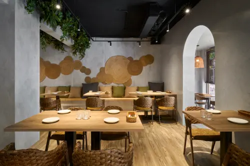 ▲台北東區新開餐廳NÓMADA，主打拉丁美洲料理，由從小移居智利的主廚Nick設立。（圖／NÓMADA提供）