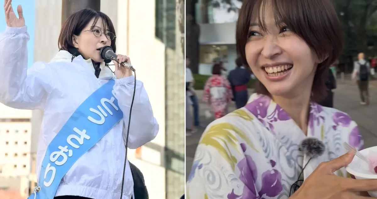 ▲日本新科東京都議員佐藤沙織里僅花8000多日圓的競選經費就當選。（圖／翻攝自佐藤沙織里Ｘ）