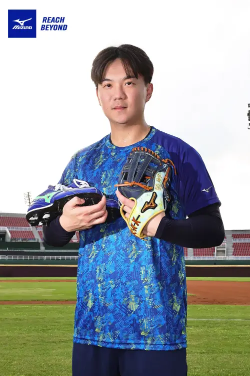 ▲美津濃攜手江坤宇，明星賽日本職人裝備上場。（圖／美津濃提供）