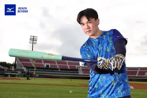 ▲美津濃攜手江坤宇，明星賽日本職人裝備上場。（圖／美津濃提供）