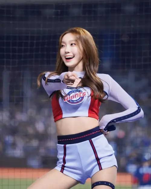 ▲朴淡備年初才跟著樂天巨人球團及啦啦隊，登上臺北大巨蛋應援舞台。（圖／翻攝自朴淡備IG）