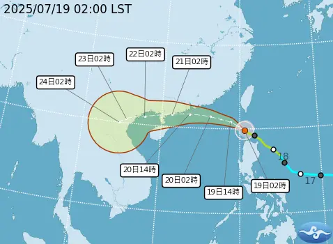 薇帕颱風動態／有機會增強為中颱！東部炸豪雨 最快今晚解除海警