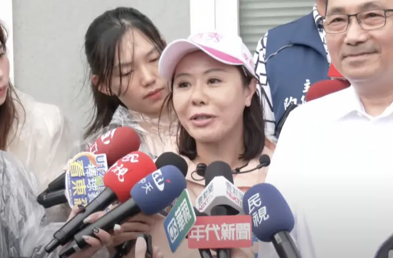 ▲國民黨立委李彥秀在罷免電視說明會上，談話內容疑似踩紅線惹議。（圖／翻攝畫面）