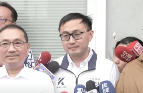 ▲國民黨立委廖先翔接過父親衣缽，持續活躍於政壇之中。（圖／翻攝畫面）