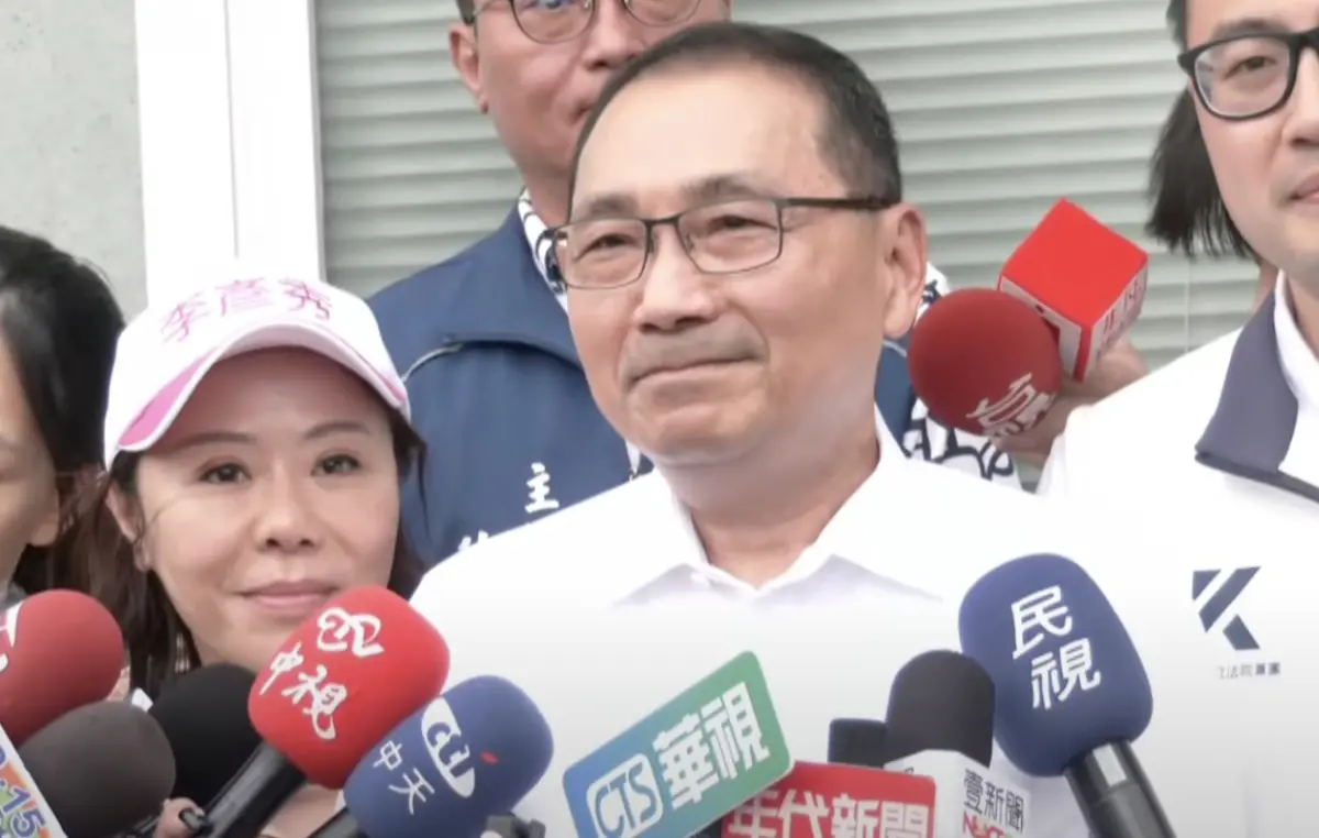 ▲新北市長侯友宜。（圖／翻攝自畫面）