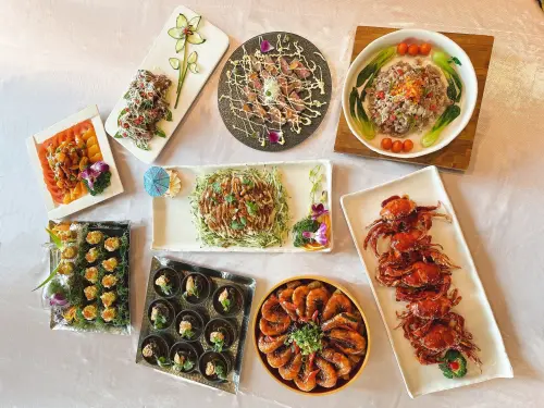 ▲悅川酒店推出亞洲美食節，父親節帶爸爸嚐遍港、泰、日等多國人氣料理，吃得飽也吃得巧。(圖/悅川酒店提供)