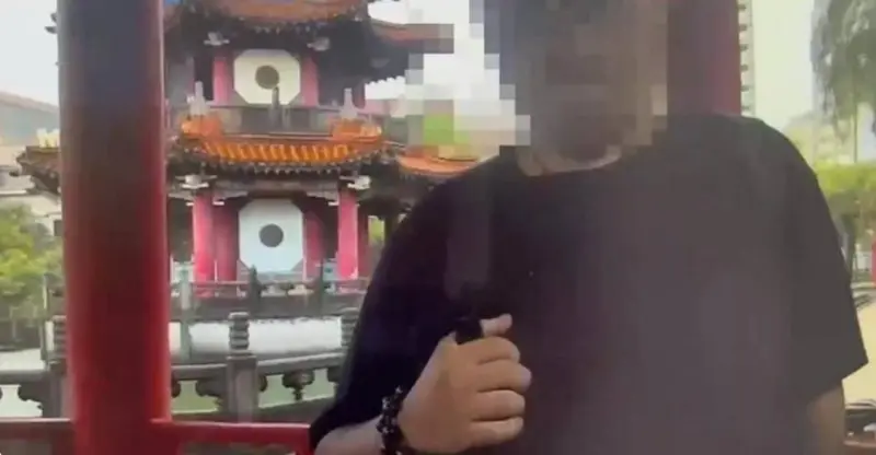 ▲北科大女大生筆電遭偷，於是開啟定位功能追查失竊，發現嫌犯在公園使用偷來的筆電。（圖／翻攝畫面）