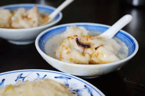 ▲朱家花枝羹同樣在「500碗」中獲得3碗的最高肯定。（圖／翻攝500輯官網，洪愛珠提供）