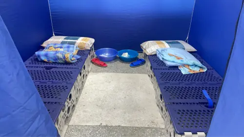 屋頂還沒修好！薇帕颱風又來襲　台南區公所提前整備避難處所
