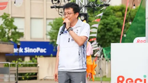 ▲局長程大維表示，此次巡迴舞台劇是環保局全新的嘗試，希望讓孩子們在輕鬆觀劇的過程中，自然建立起環保意識。(圖/主辦單位提供)