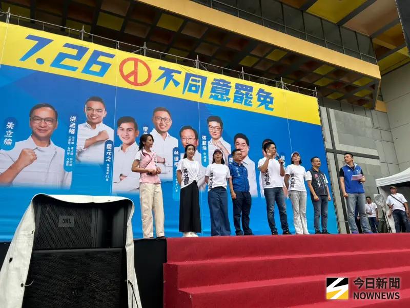 ▲台北市長蔣萬安說，藍委們在國會表現大家有目共睹。（圖／記者林怡昕攝，2025.07.19）