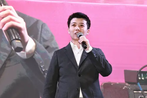 ▲苗博雅表示，11年後，「我們在同個地方，也要改變台灣命運、一起創造歷史」。（圖／記者吳翊緁攝，2025.07.19）