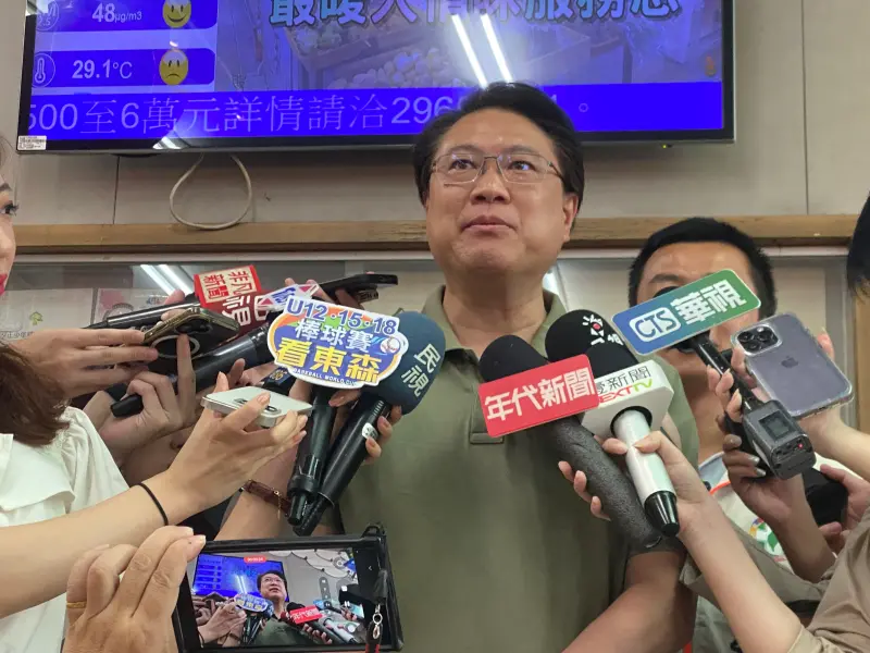 ▲綠營人士認為，國內政治局勢在大罷免後仍然一團混亂，林右昌此時出訪美國並聚焦在產業學習，展現出另類誠懇的政治態度。（圖／記者陳威叡攝，2025.07.20）