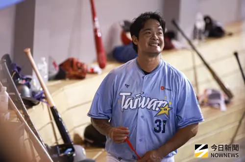 ▲中華職棒36年明星賽，味全龍隊林智勝打完生涯最後一場明星賽。（圖／記者葉政勳攝 ,2025.07.20）