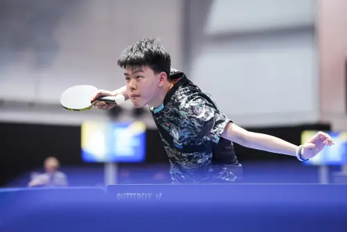 WTT冠軍賽／高承睿首輪不敵球王林詩棟！18分鐘吞敗　排名恐下滑
