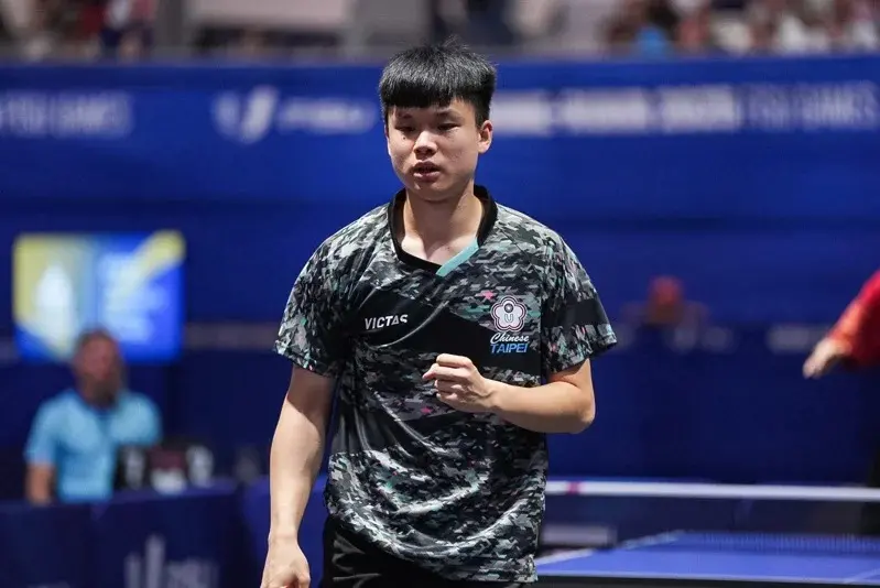 世大運桌球／推倒中國高牆！台灣男團3：2擊敗中國 豪取隊史首金