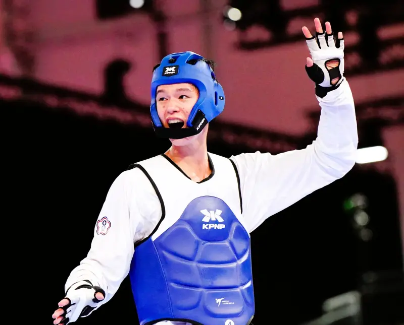 ▲洪俊義身高193公分，具備優異的協調性與爆發力，被視為是未來之星。（圖／大專體總提供）