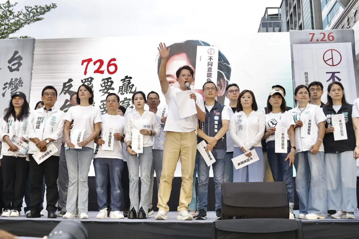 ▲民眾黨立委林國成在宣講時痛批總統賴清德「幹X娘」，事後僅向社會大眾致歉挨批沒誠意。（圖／NOWNEWS攝影中心）