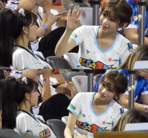 ▲李珠珢狂揮手「被林襄無視」影片瘋傳！她急公開道歉　真相曝光（圖／翻攝自Threads）