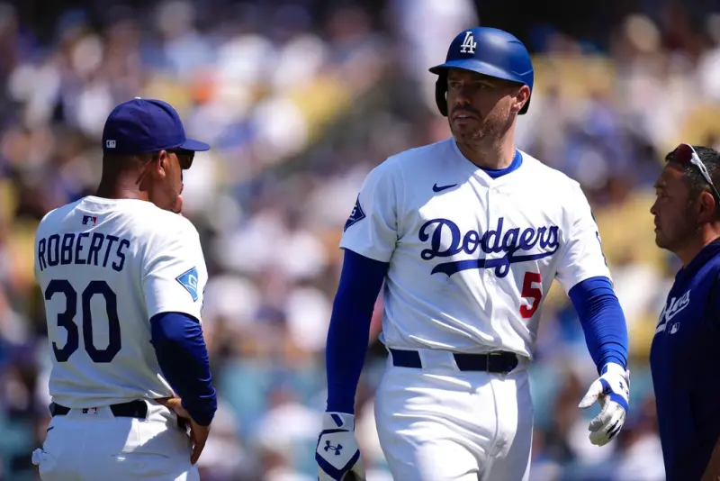 ▲洛杉磯道奇（Los Angeles Dodgers）主戰一壘手Freddie Freeman點出問題核心。（圖／美聯社／達志影像）