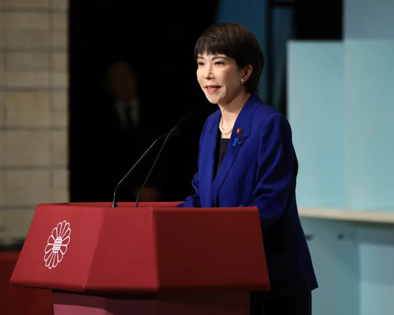 ▲日本眾議員、前經濟安全保障大臣高市早苗。(圖/美聯社/達志影像)