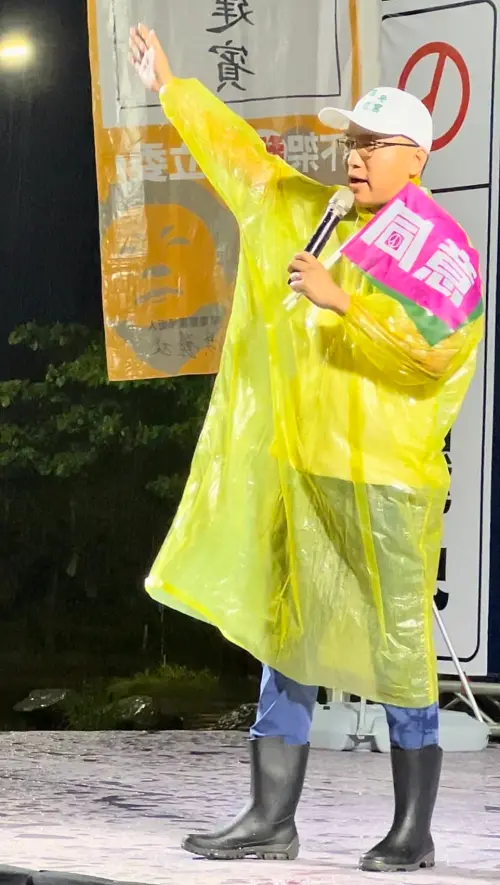 ▲林智鴻強調，罷免是愛，投下同意票，是守護台灣的關鍵一步！（圖／市議員林智鴻辦公室提供）