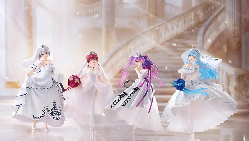▲「購物橘子」Hololive 婚紗主題一番賞「Wedding Dress Style」 開抽，寶鐘瑪琳、白銀諾艾爾等人氣成員化身夢幻新娘，多款精緻公仔與周邊限量登場！（圖／ACG情報橘）