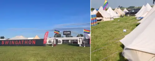 英國最大換妻性愛派對「Swingathon」在英國小鎮阿靈頓舉辦,湧入上千人參與,卻讓當地居民苦不堪言。(圖/翻攝自IG/Swingathon) ▲英國最大換妻性愛派對「Swingathon」在英國小鎮阿靈頓舉辦,湧入上千人參與,卻讓當地居民苦不堪言。(圖/翻攝自IG/Swingathon)