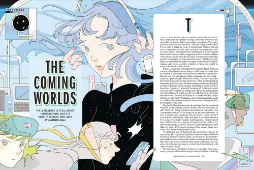 ▲鍾逸婷在2022年為美國雜誌《TIME》文章設計插畫。(圖/Saitemiss低級失誤) ▲鍾逸婷在2022年為美國雜誌《TIME》文章設計插畫。(圖/Saitemiss低級失誤)