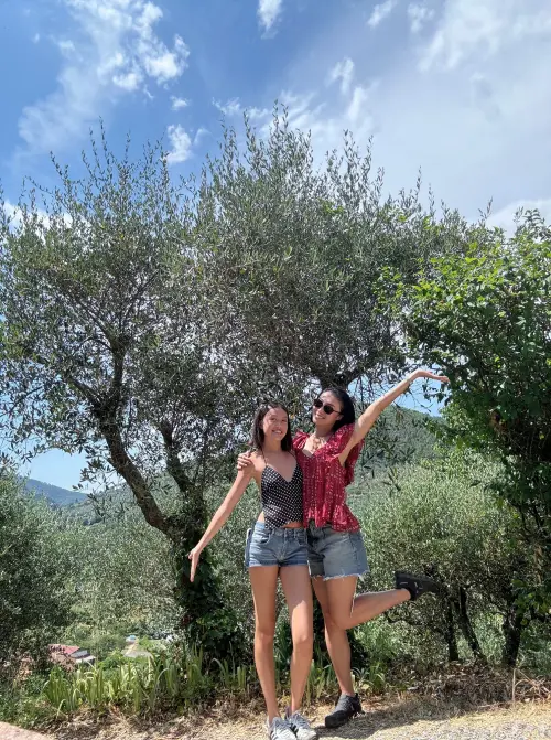 ▲簡珮如與女兒的合照，兩人都深愛著舞蹈與表演。（圖／簡珮如提供）