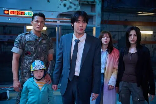 ▲《全知讀者視角》由申承浩(左起)、權恩成、安孝燮、蔡秀彬、NANA等人攜手主演。(圖/采昌) ▲《全知讀者視角》由申承浩(左起)、權恩成、安孝燮、蔡秀彬、NANA等人攜手主演。(圖/采昌)