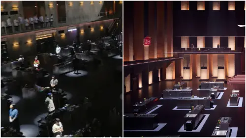 ▲謝霆鋒當評審！中國《一飯封神》爆抄襲《黑白大廚》　賽制全照搬（圖／微博＠騰訊視頻一飯封神、Netflix K-Content YouTube）