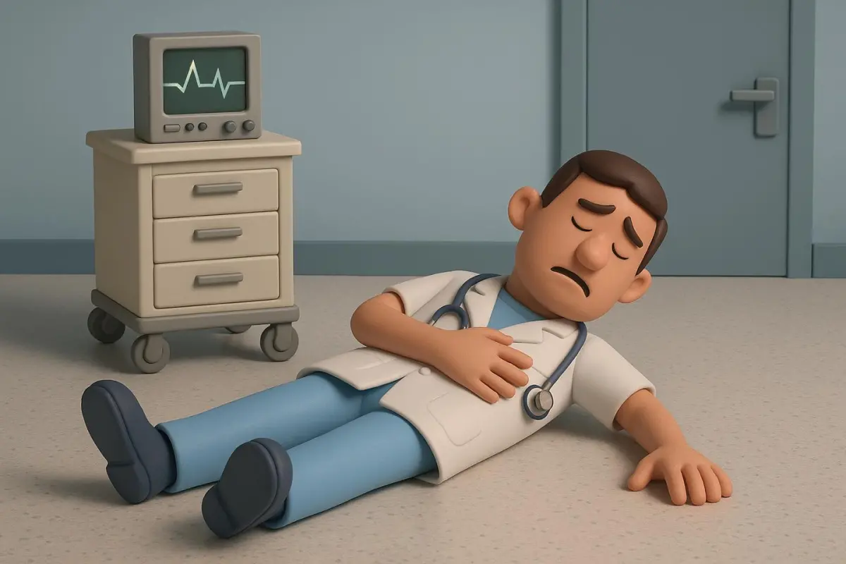 ▲醫護成猝死高風險行業。（圖／翻攝自黃軒醫師 Dr. Ooi Hean）